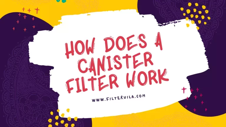 How Does A Canister Filter Work